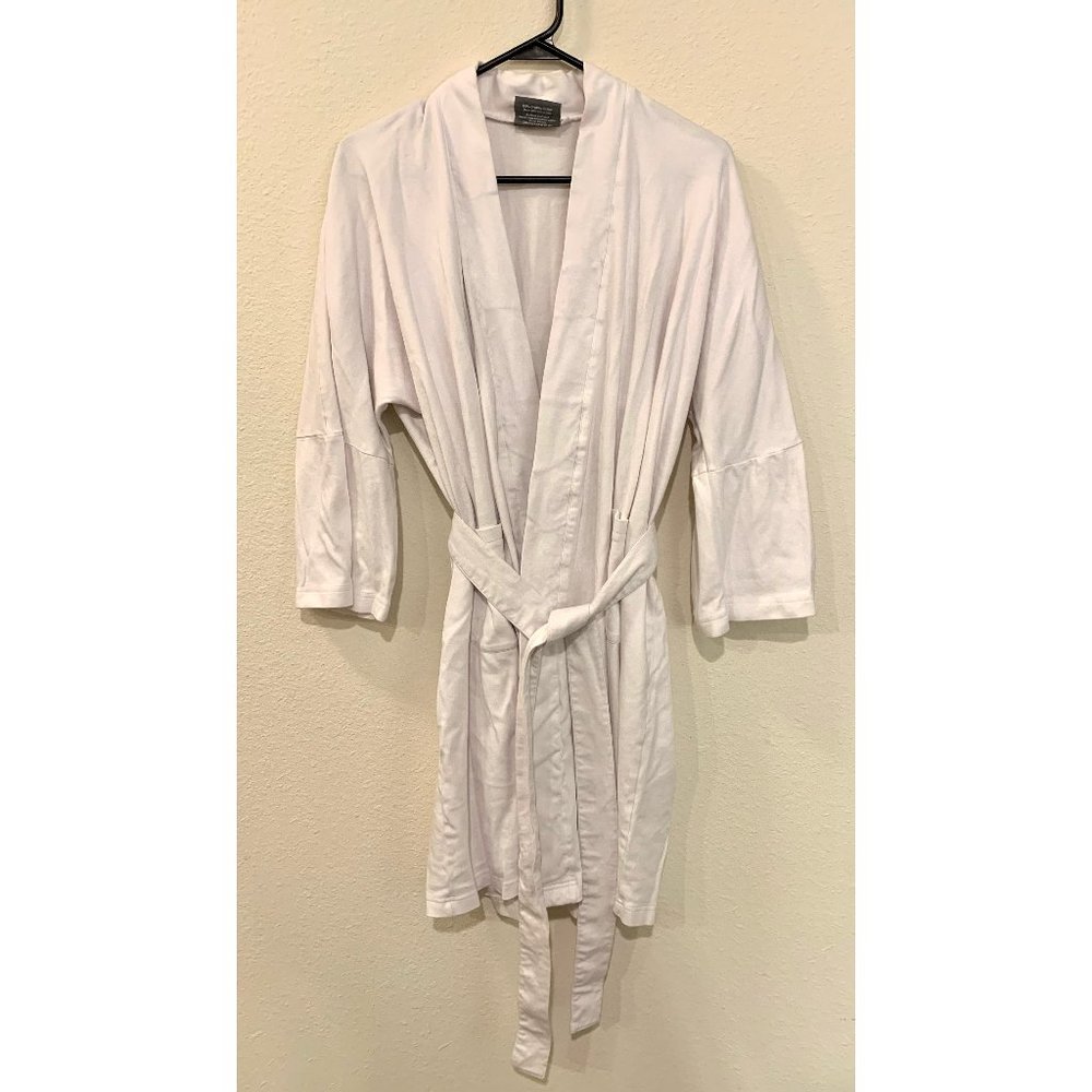 White Organic Cotton Spa Robe